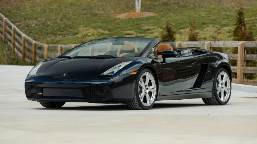 2008 Lamborghini Gallardo Spyder For Sale At Auction Mecum Auctions