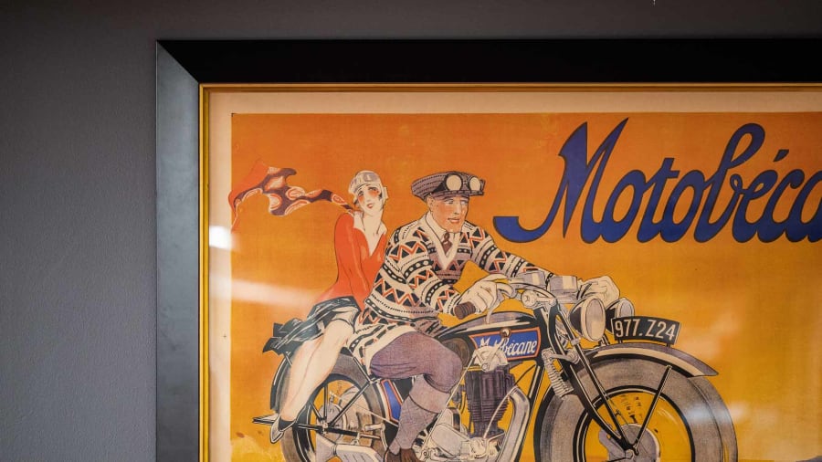 MOTO MOTOBéCANE Réf281 - POSTER HQ 40x60cm d'une AFFICHE VINTAGE