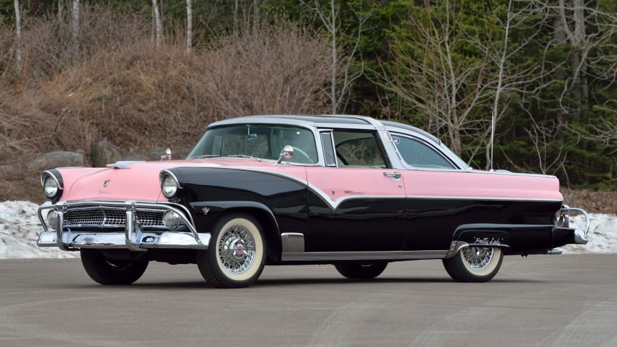 55 Ford Crown Vic and Its Revolutionary Transparent Top 