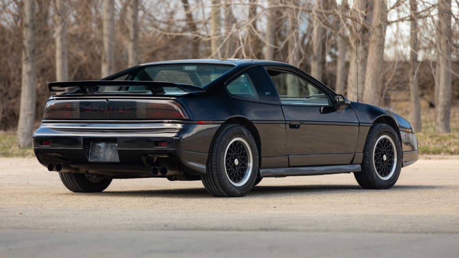 Final Year 1988 Pontiac Fiero GT Mecum Florida Auction Bound