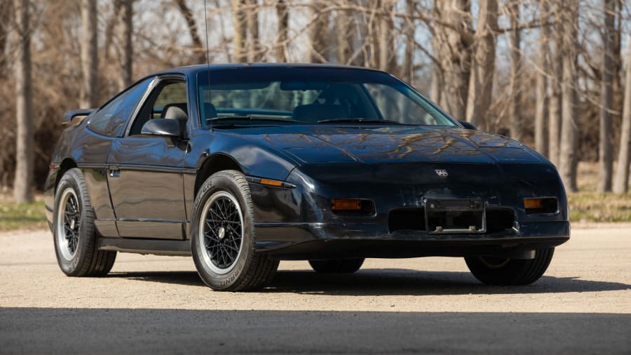 Final Year 1988 Pontiac Fiero GT Mecum Florida Auction Bound