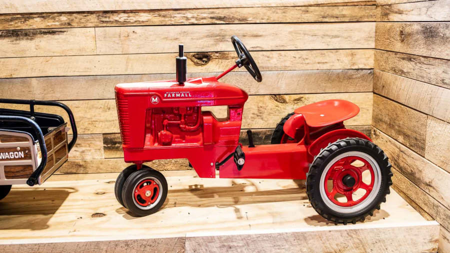 McCormick Deering Farmall Pedal Tractor at The World’s Largest Road Art