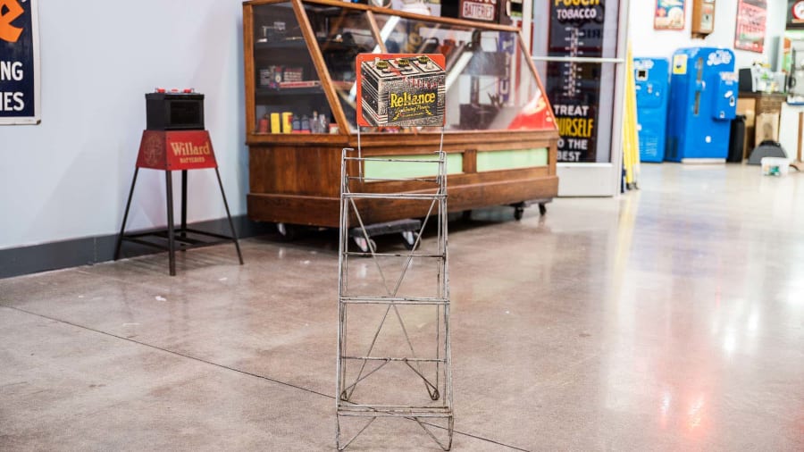 Reliance and AC Spark Plug Battery Racks for Sale at Auction Mecum