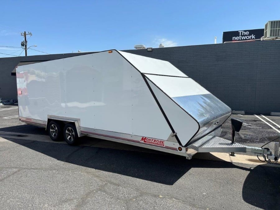 2021 Montrose Aluminum 22' Enclosed Car Trailer for Sale at Auction