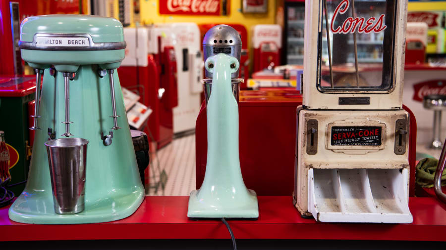 Vintage 1950's Milk Shake Mixer