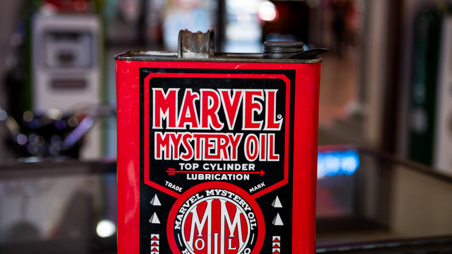 Marvel Mystery Oil Top Cylinder Lubrication, Quart - Vintage Ford