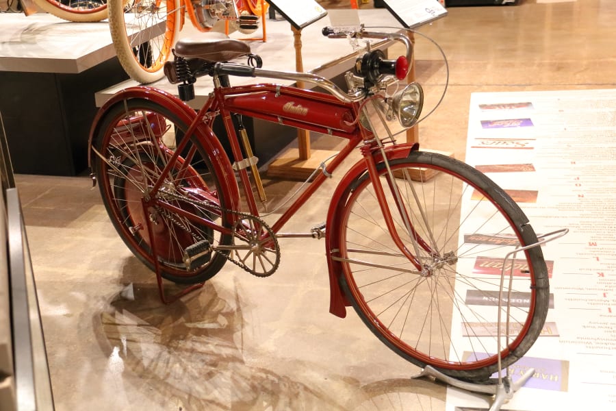 Indian bicycle 2024 with motor