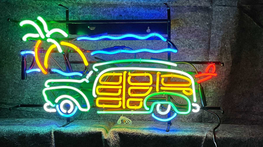 Curing Kids Cancer Woody Single-Sided Neon Sign for Sale at Auction ...