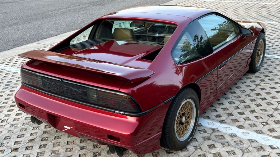 Final Year 1988 Pontiac Fiero GT Mecum Florida Auction Bound