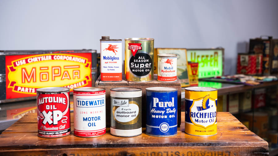 Richfield, Star Lube, Conoco, Autoline & More 1Quart Oil Cans for Sale