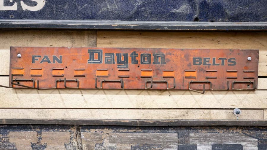 Dayton Fan & Belts Display Rack for Sale at Auction Mecum Auctions