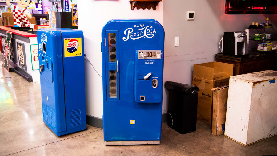 1950s PepsiCola Vending Machine for Sale at Auction Mecum Auctions