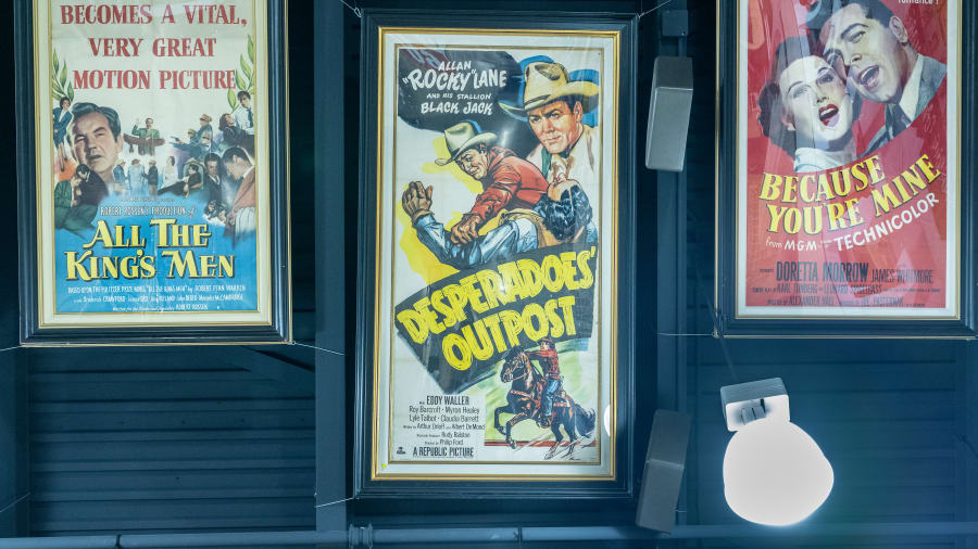1952 Desperadoes' Outpost Framed Movie Poster for Sale at Auction