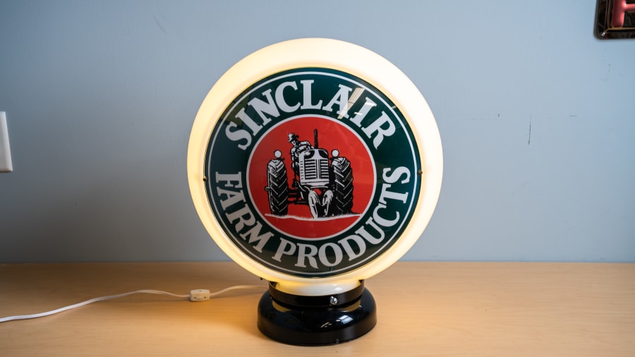 Sinclair Farm Products Gas Pump Globe for Sale at Auction - Mecum Auctions