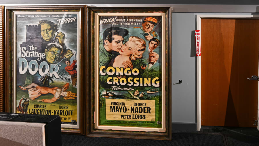 1956 Congo Crossing Framed Movie Poster for sale at The World’s Largest