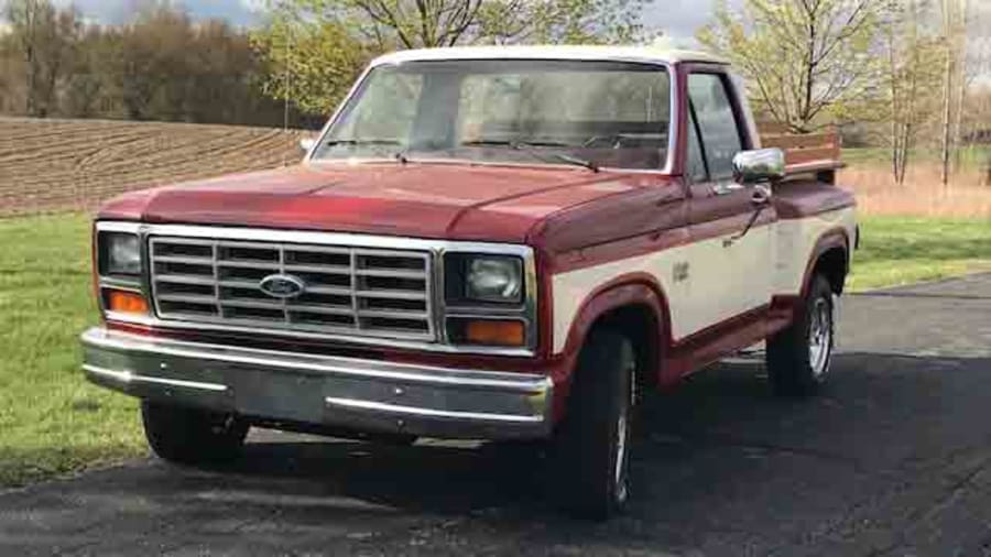 Camioneta Ford F1 en Dallas como W9 f 200 xlt 1986 Camioneta Ford F1 en Dallas como W9