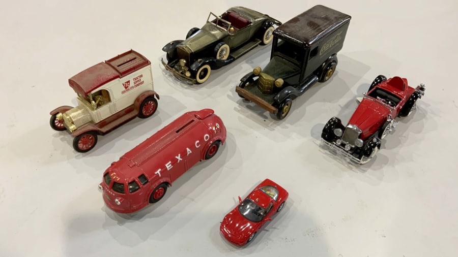 Coca-Cola, Ertl, Hallmark & Franklin Mint Die-Cast Cars and Coin Bank ...