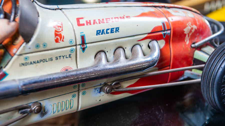 Grosse Voiture Friction Bandai - Tiger Racer - Années 50/60 - Japon - Occasion