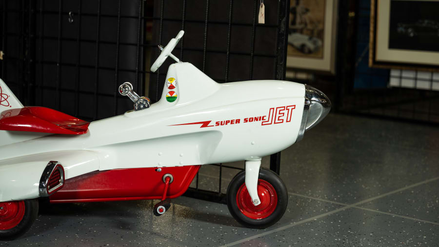 1950s-1960s Murray Super Sonic Jet Pedal Plane For Sale At Auction 1950s-1960s Murray Super Sonic Jet Pedal Plane For Sale At Auction