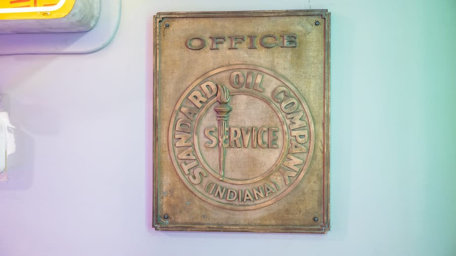 Standard Oil Brass Office Plaque for Sale at Auction Mecum Auctions