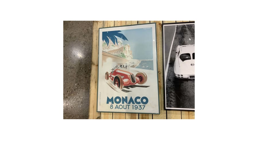 Monaco Geo Ham Contemporary Poster for Sale at Auction - Mecum Auctions