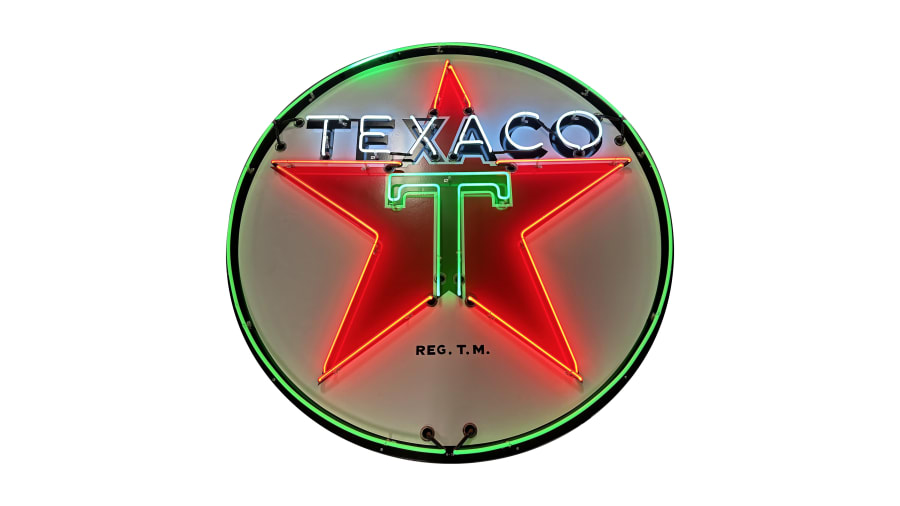 Texaco Single-Sided Neon Sign for Sale at Auction - Mecum Auctions