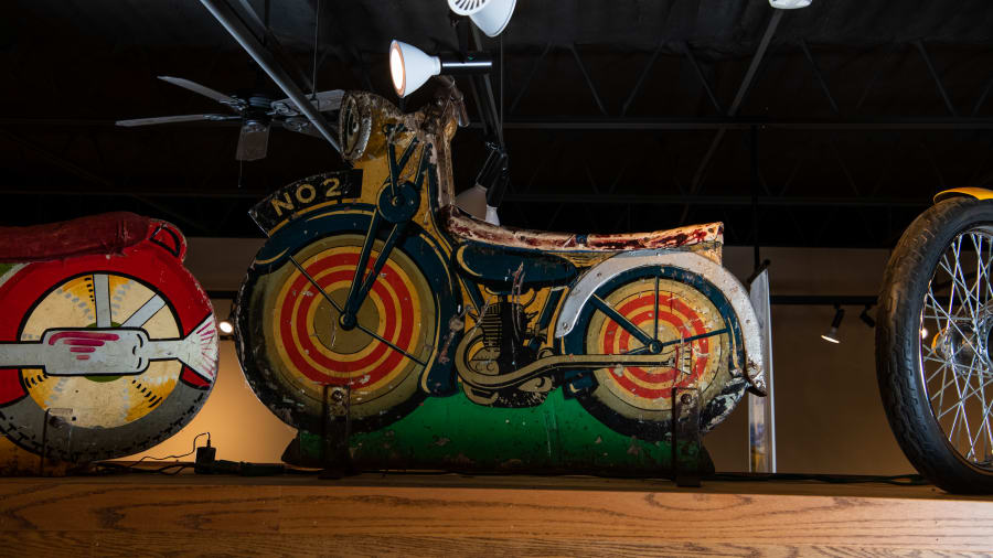 Wooden Motorcycle Carnival Ride for Sale at Auction Mecum Auctions