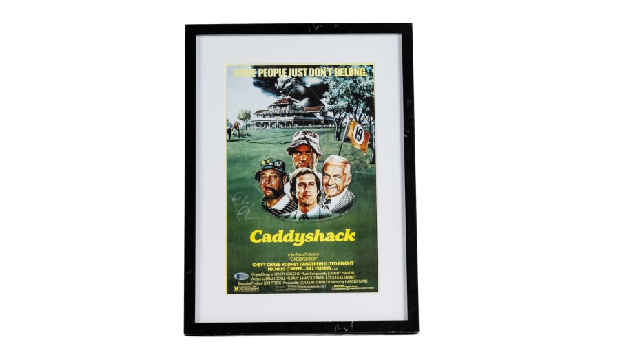 Caddyshack Autographed Poster for Sale at Auction Mecum Auctions