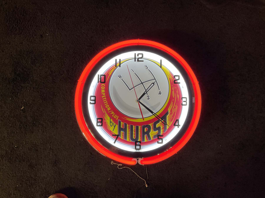 Hurst Neon Clock for Sale at Auction - Mecum Auctions