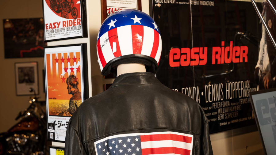 Easy Rider Peter Fonda Helmet