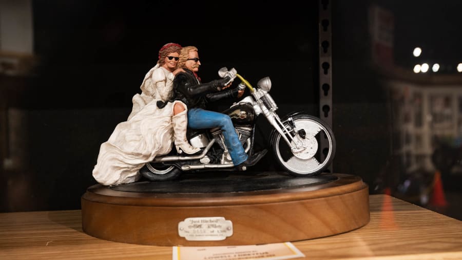 Motorcycle Wedding Cake Topper Dirt Bike Cake Topper Groom - Etsy