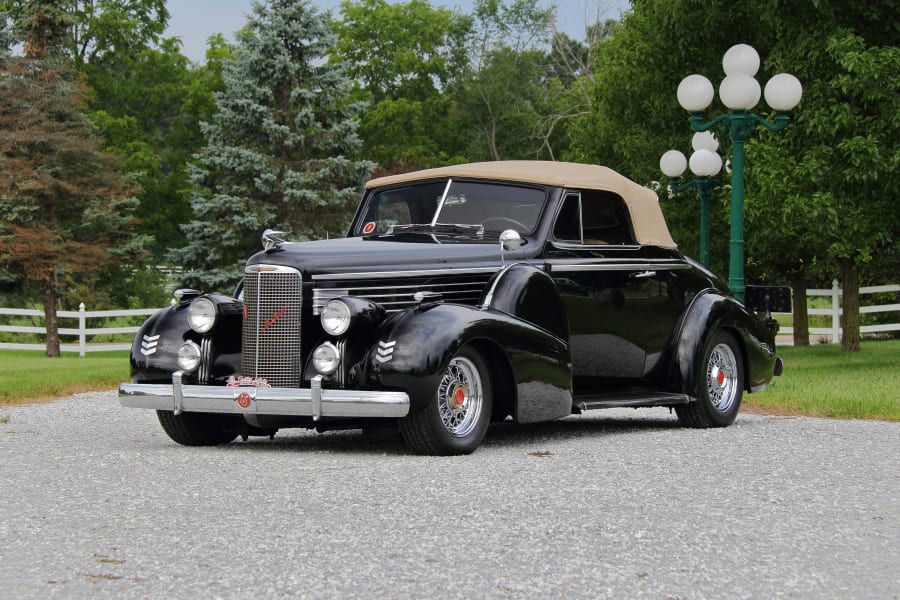 1938 LaSalle Model 38 Convertible Coupe for Sale at Auction - Mecum ...