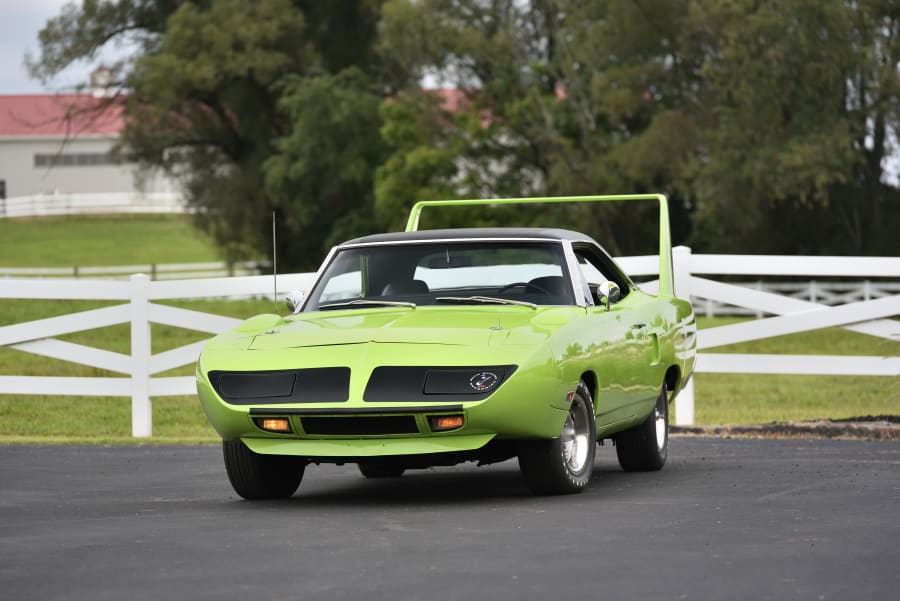 Sublime Green on my Plymouth Superbird build (hex: A0E03A) : r