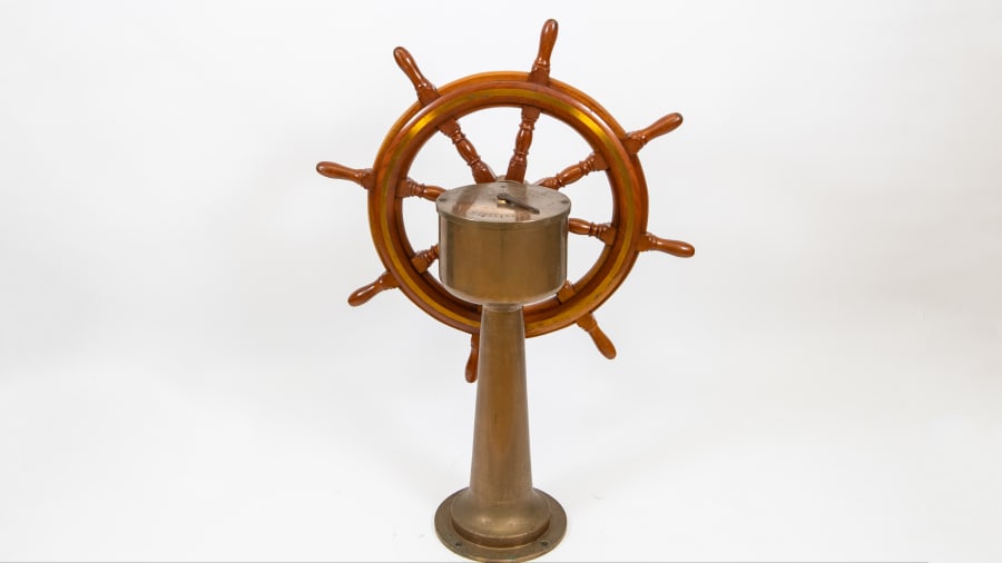 John Hastie Scottish Ship's Wheel For Sale At Auction - Mecum Auctions