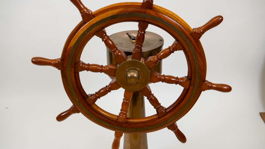 John Hastie Scottish Ship's Wheel For Sale At Auction - Mecum Auctions