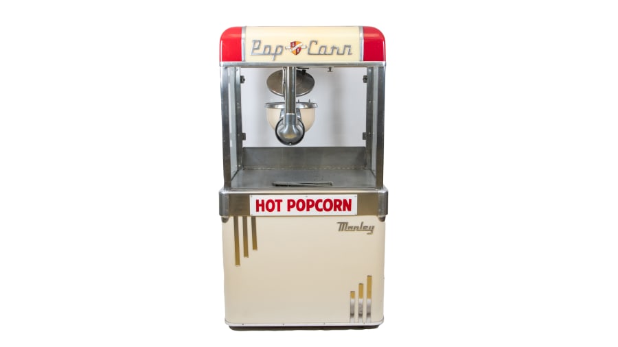 Lot Detail - MANLEY INC. COCA-COLA POPCORN MACHINE.