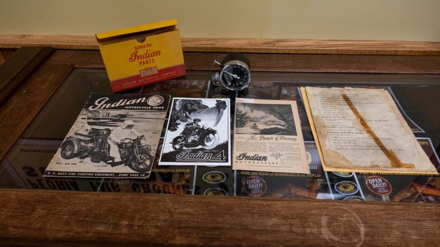 1953 Indian Speedometer and Literature for Sale at Auction Mecum Auctions