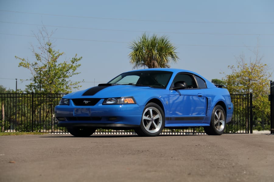 オートアート 1/18 FORD MUSTANG MACH1 '03 Blue RARE!!!! Autoart 2003 Ford Mustang Mach 1 Azure Blue 1/18