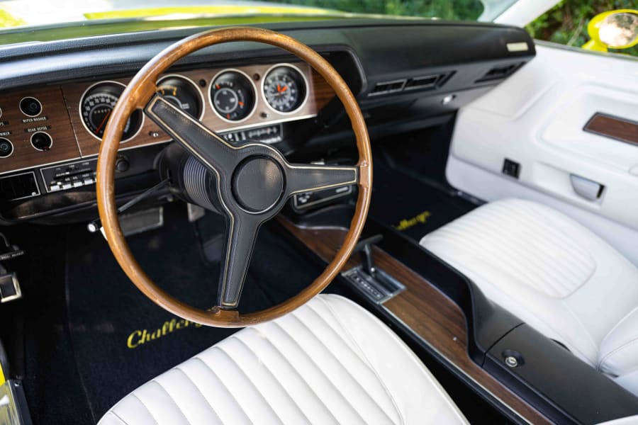 1971 dodge challenger interior