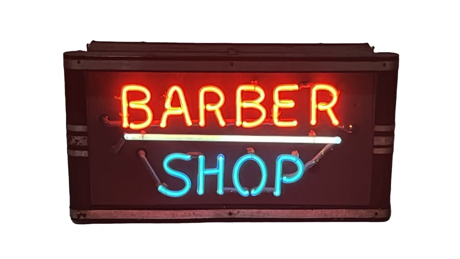 Barber Shop Neon Sign At Kissimmee 2024 As Z651 Mecum Auctions   960882 