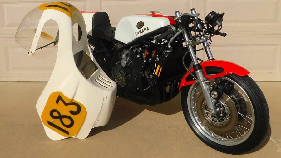 ヤマハ TZ 1974 Yamaha TZ750 TZ-750 John Dodd Racing Motorcycle Photo