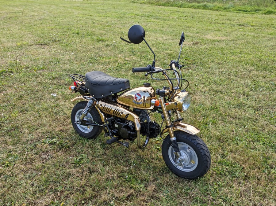 1996 Honda Z50J Gold Limited Edition For Sale At Auction - Mecum