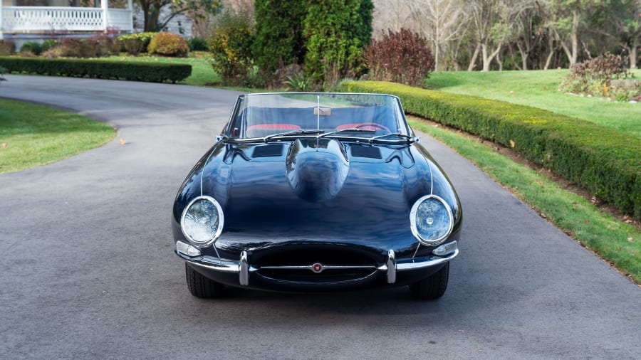 Tekno 927 Jaguar E Type White Black Hard Top no Box 1:43