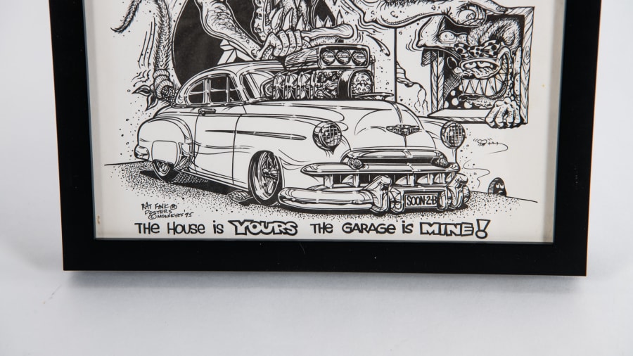 Rat Fink Forget The House How Big Is The Garage Rug - Dingmun