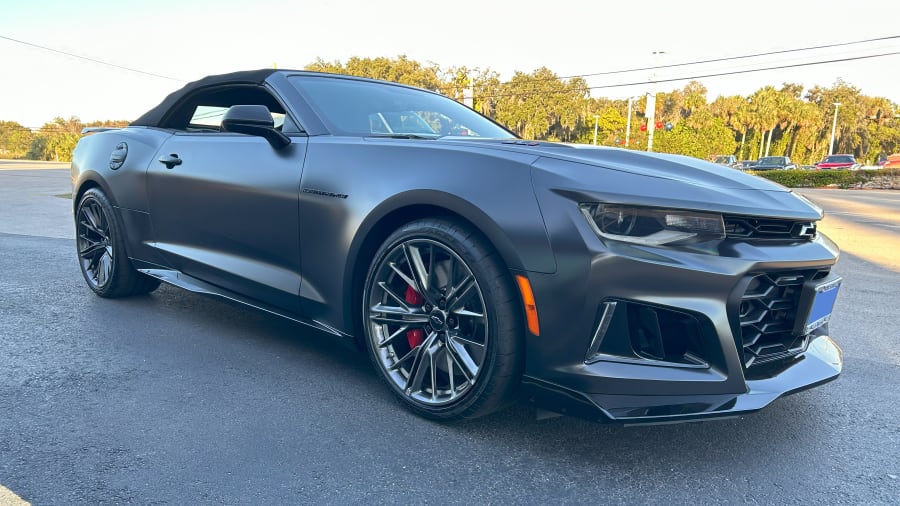 2024 Chevrolet Camaro ZL1 Panther Black Edition Convertible for Sale at