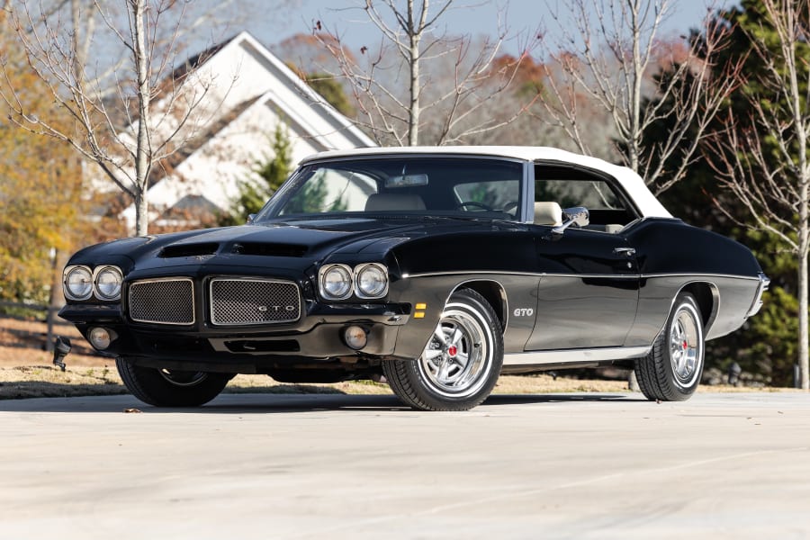 1971 Pontiac GTO Convertible For Sale At Auction - Mecum Auctions
