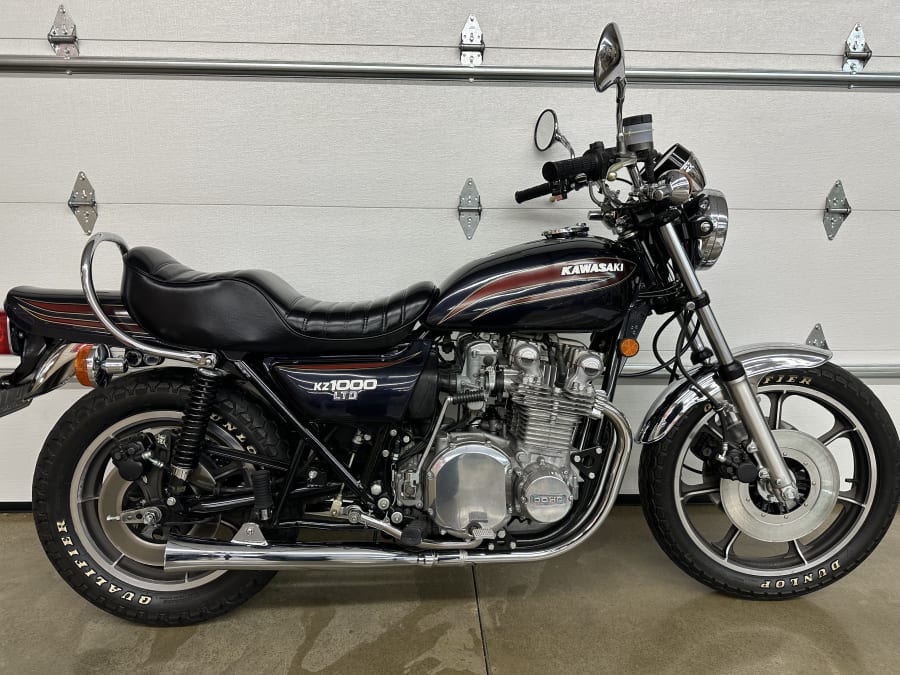 1977 Kawasaki KZ1000 LTD for Sale at Auction Mecum Auctions