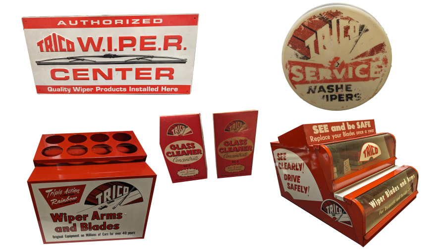 Trico Wiper Display and Signs, Lot of 5 for Sale at Auction Mecum