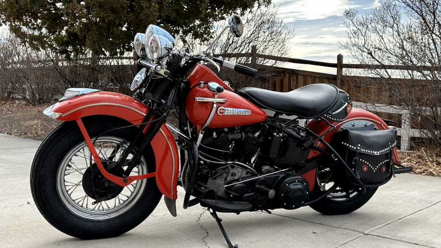 1947 Harley-Davidson FL Knucklehead For Sale At Auction - Mecum