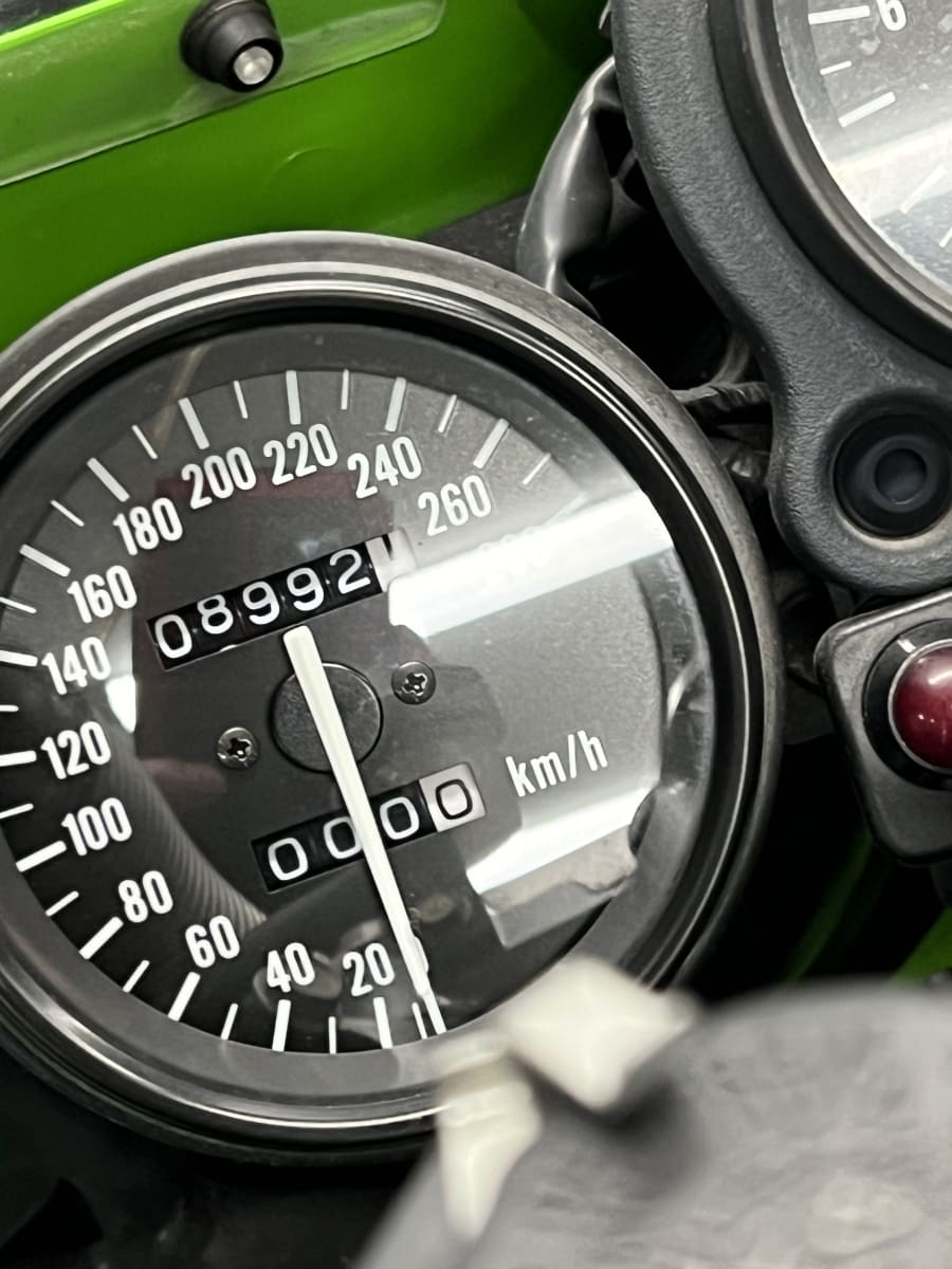 カワサキ用ステンレス製速度計 最大140 km/h 666.2 km カワサキ用ステンレス製速度計 最大140 km/h 666.2 km カワサキ